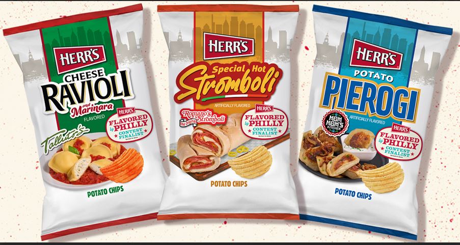 Taste of Philly: Herr’s Unveils 3 New Chip Flavors